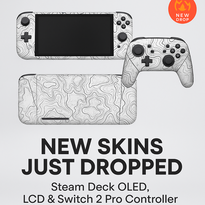 🔥 New Skins Just Dropped: Steam Deck & Gaming Controller Protection | CAMSKNS