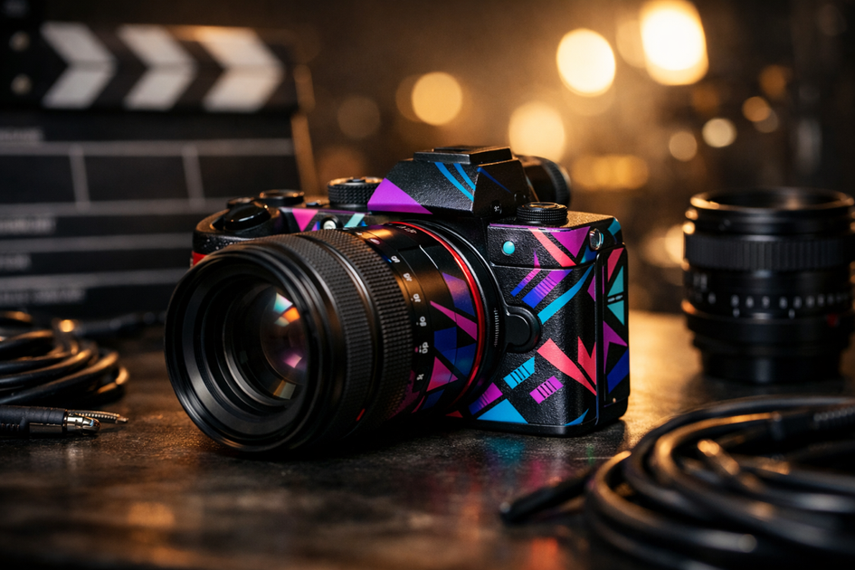 Photo Design Camera 15 Camera Skin Designs That Make Your Gear Stand Out on Set – CAMSKNS