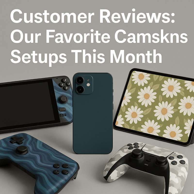 Customer Reviews: Our Favorite Camskns Setups This Month | Camera Skins & Custom Wraps