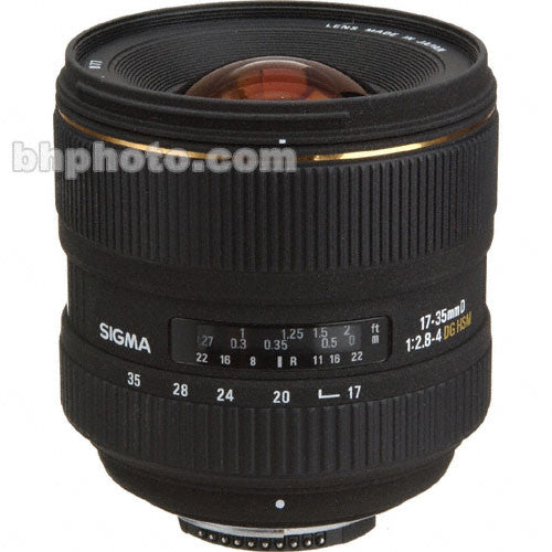 Sigma Zoom Super Wide Angle 17-35mm f/2.8-4.0 EX DG Aspherical HSM Autofocus Lens Skins
