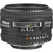 Nikon AF Nikkor 50mm f1.4 D