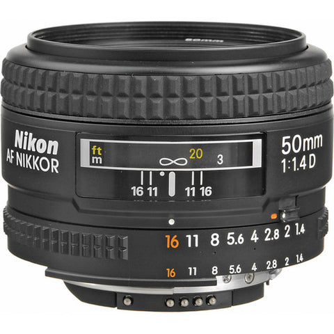 Nikon AF Nikkor 50mm f1.4 D
