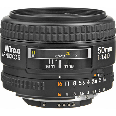 Nikon AF Nikkor 50mm f1.4 D