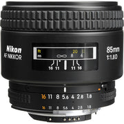 Nikon AF Nikkor 85mm f1.8D
