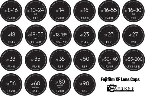 Fujifilm XF Lens Caps